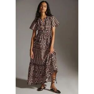 Anthropologie Maeve The Somerset Maxi Dress XL